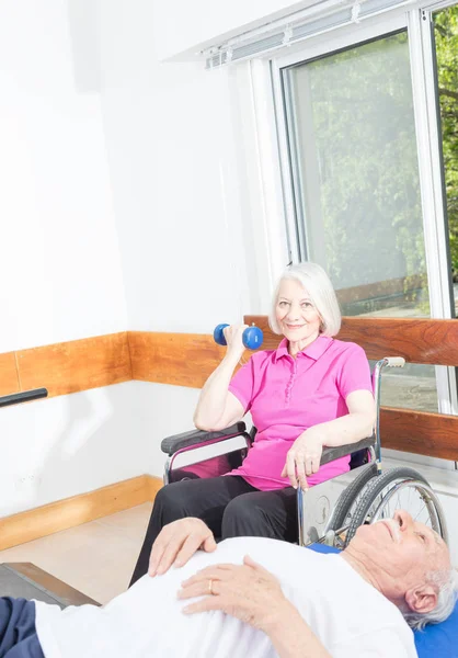 Rehab exercises for elderly people