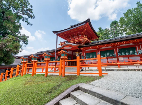 Santuário Kasuga em Nara, Japão — Fotografia de Stock