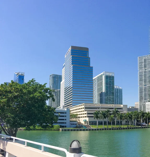 Skyline de Brickell Key, Miami — Photo