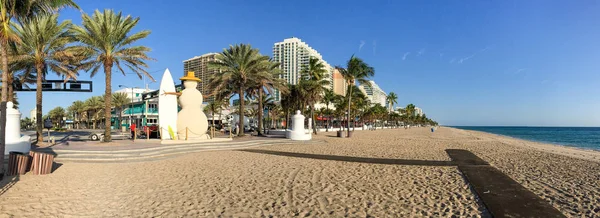 FORT LAUDERDALE, FL - FEBRUARY 2016: Panoramic view of Fort Laud — Stock Photo, Image