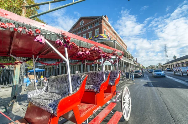 New Orleans, Usa - únor 2016: Ryzák kočáře zvedáky — Stock fotografie