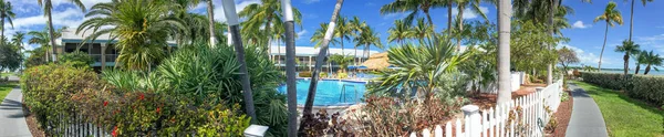 Krásné pobřeží z Key Westu, panoramatický výhled na Florida Keys — Stock fotografie