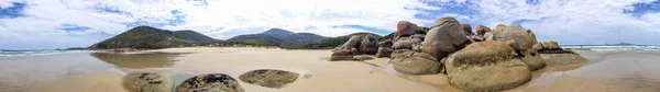 Whisky-öbölre panorámás kilátást Wilsons hegyfok Marine Park, Aus — Stock Fotó