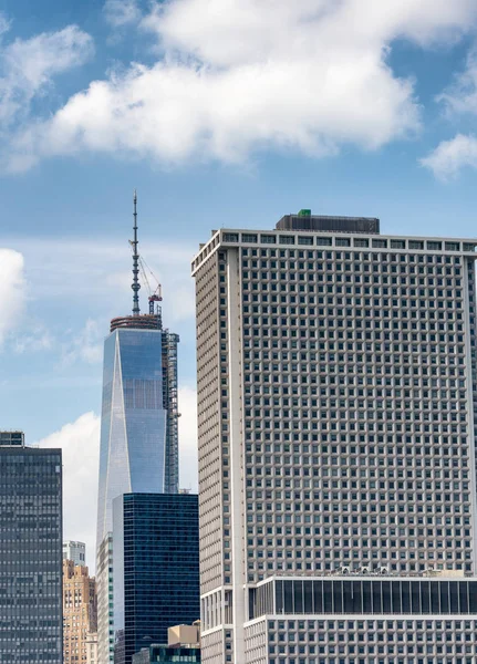 New York City - Manhattan skyskrapor, Ny, Usa — Stockfoto