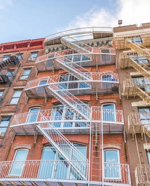 Classic buildings of East Village, Manhattan, NYC - USA — Stock Photo, Image