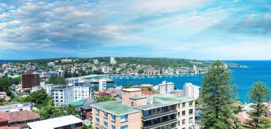 Günbatımı erkekçe kıyı şeridi, Sydney üzerinde