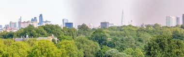 Londra manzarası, güzel panoramik şehir Hill