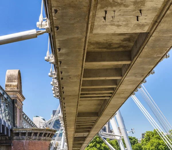 Underneath view of Blackfriars Bridge, London - UK — Stock Photo, Image