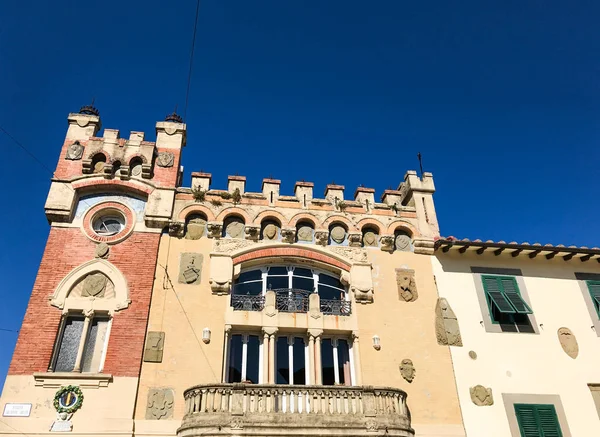 Edifícios de Montecatini Alto, Toscana — Fotografia de Stock