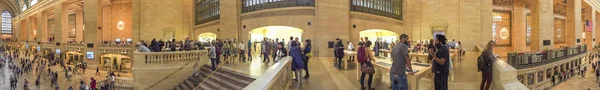 NEW YORK CITY - OCTOBER 2015: Tourists in Grand Central. New Yor — Stock Photo, Image