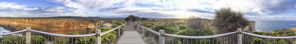 オーストラリアのグレートオー シャン ロード視点のパノラマ ビュー — ストック写真