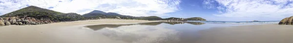 Whisky Bay panoramic view in Wilsons Prom, Australia — Stock Photo, Image