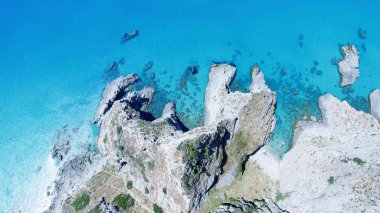 Capo Vaticano kıyı şeridi, Calabria - İtalya