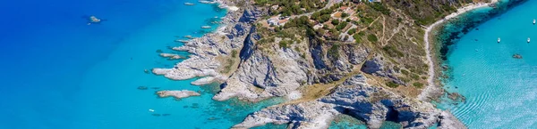 Capo Vaticano, Καλαβρία - Ιταλία. Καταπληκτική πανοραμική Αεροφωτογραφία o — Φωτογραφία Αρχείου