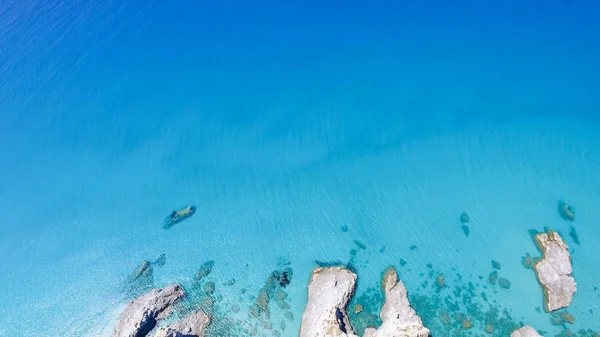 Overhead utsikt över Capo Vatikanens kust, Kalabrien - Italien — Stockfoto