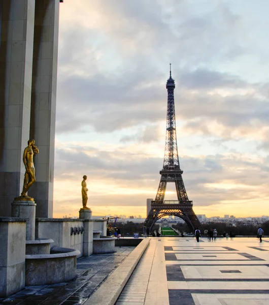 Paris in December, France — Stock Photo, Image