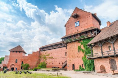 Güzel kale Turaida, Letonya