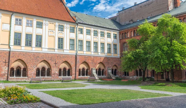 Riga, ラトビアの美しい中世の建物 — ストック写真