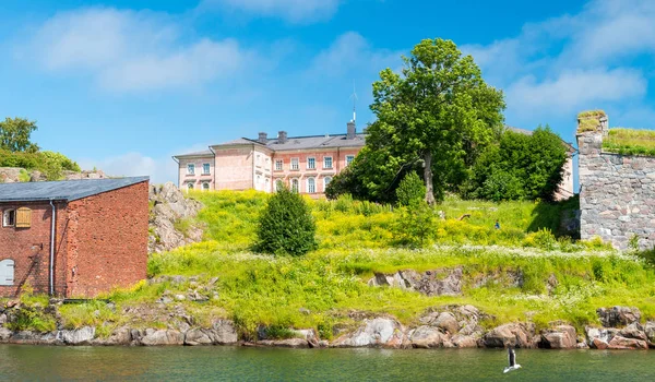 Fortaleza de Suomenlinna en Helsinki, Finlandia — Foto de Stock