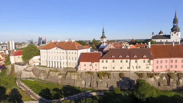 Vista aérea de Tallin, Estonia —  Fotos de Stock