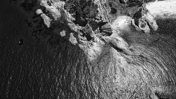 Niesamowity widok napowietrznych linii brzegowej Calabria, Włochy — Zdjęcie stockowe