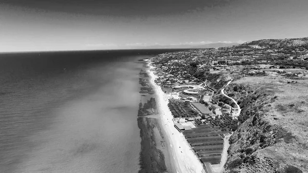 Increíble vista aérea de la costa de Calabria, Italia — Foto de Stock