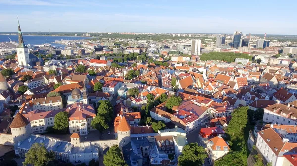 Veduta aerea di Tallinn, Estonia — Foto Stock