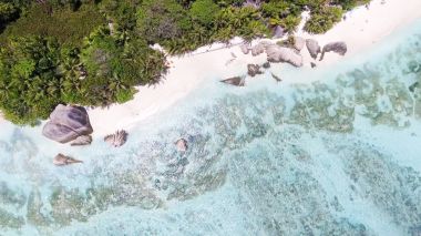Yükü Anse kaynak D'argent La Digue - Seyşeller ben görüntülemek