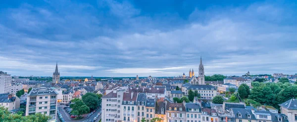 Vista aerea di Caen — Foto Stock
