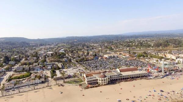 Santa Cruz, Kalifornien. wunderschöne Luftküste — Stockfoto