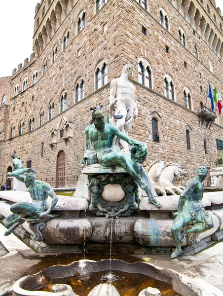 Piazza della Signoria, Florence — Stockfoto