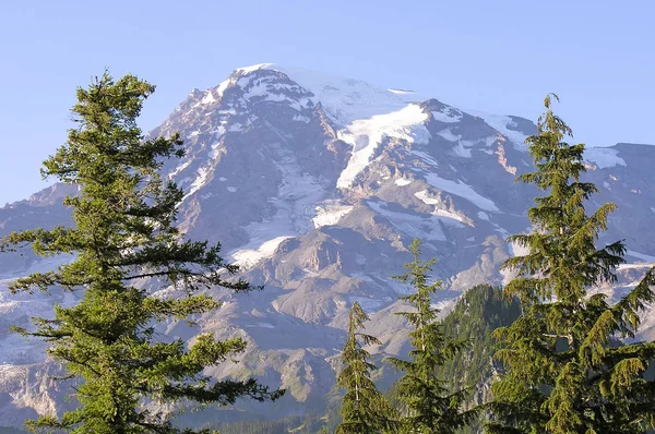 Mount Rainier, Washington – stockfoto