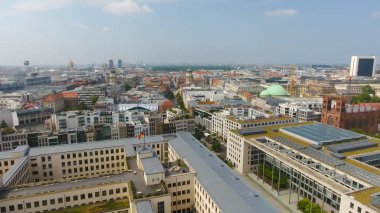 Berlin 'in gökyüzü manzarası, Almanya