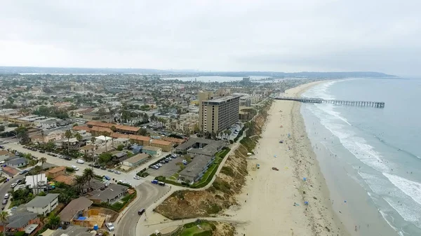 Luftaufnahme von la jolla beach, Kalifornien — Stockfoto