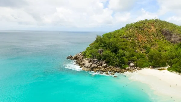 En vakker utsikt over Seychellesøya – stockfoto
