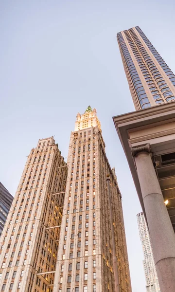 Edificios del Bajo Manhattan — Foto de Stock