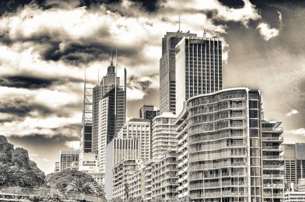 Sydney skyline på en vacker dag, Australien — Stockfoto