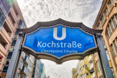 Checkpoint Charlie, Kochstrasse - Berlin, Almanya