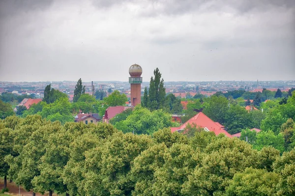 Leipzig, Almanya'nın havadan görünümü — Stok fotoğraf