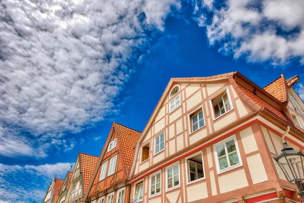 Street view of Celle skyline, Alemania — Foto de Stock