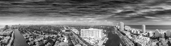 Miami antenn Panorama — Stockfoto