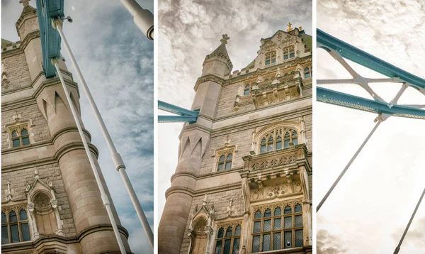 El Puente de la Torre en un hermoso día soleado, Londres —  Fotos de Stock