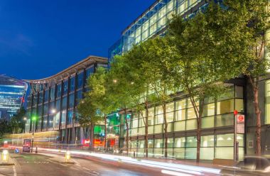 Şehir sokakları, Londra gece görünümü