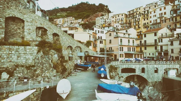 Vista aérea de Manarola — Fotografia de Stock