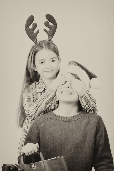 Family scene for Christmas — Stock Photo, Image