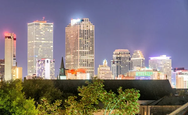 Skyline w Nowym Orleanie — Zdjęcie stockowe