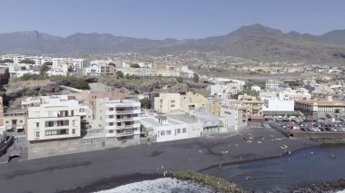 Tenerife kıyı şeridi hava görünümünü, İspanya