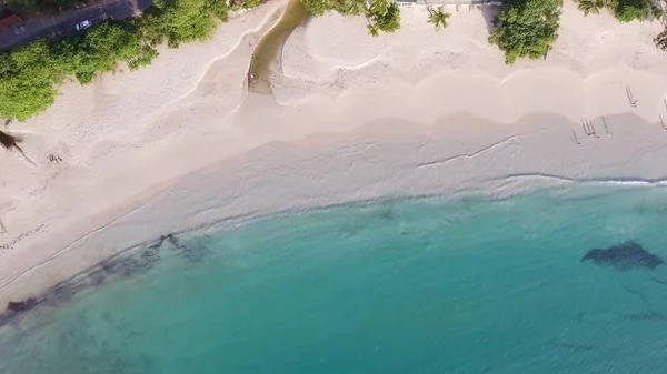 Luftaufnahme des schönen Strandes — Stockfoto