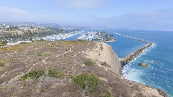 Belle vue aérienne de la côte californienne — Photo