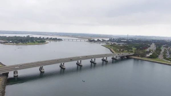 Puentes de San Diego, California vista aérea — Foto de Stock